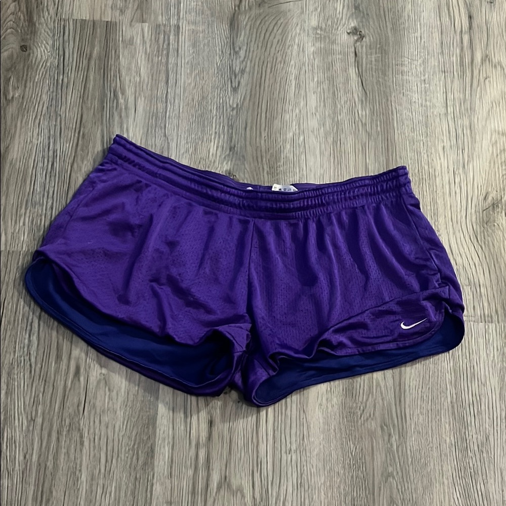 Nike Women's Purple Running Shorts